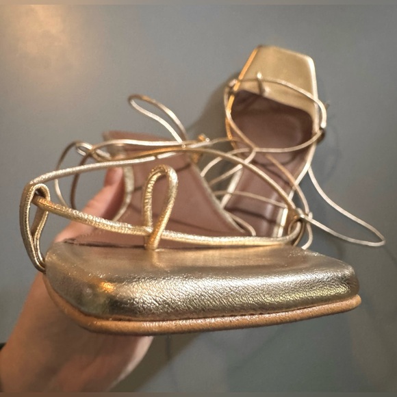 ALOHAS Bellini Square Toe Leather Sandal - Picture 9 of 14